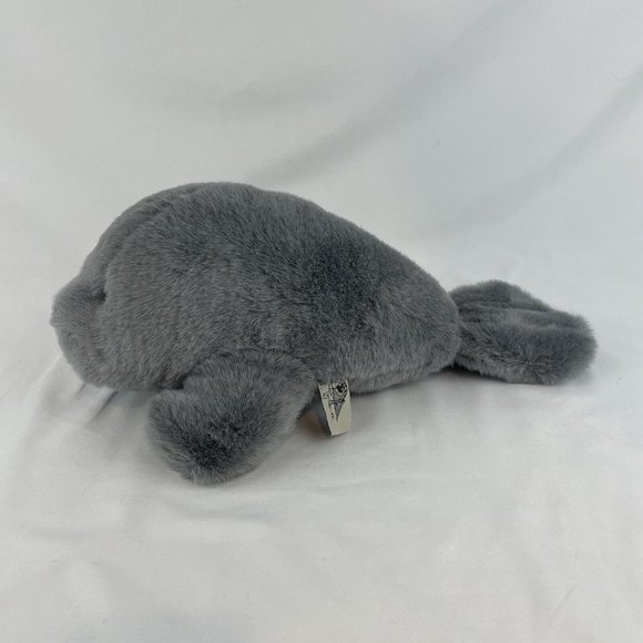 Paul E. Sernau Gray Manatee 15” Plush Stuffed Animal Vintage RARE - Picture 2 of 6